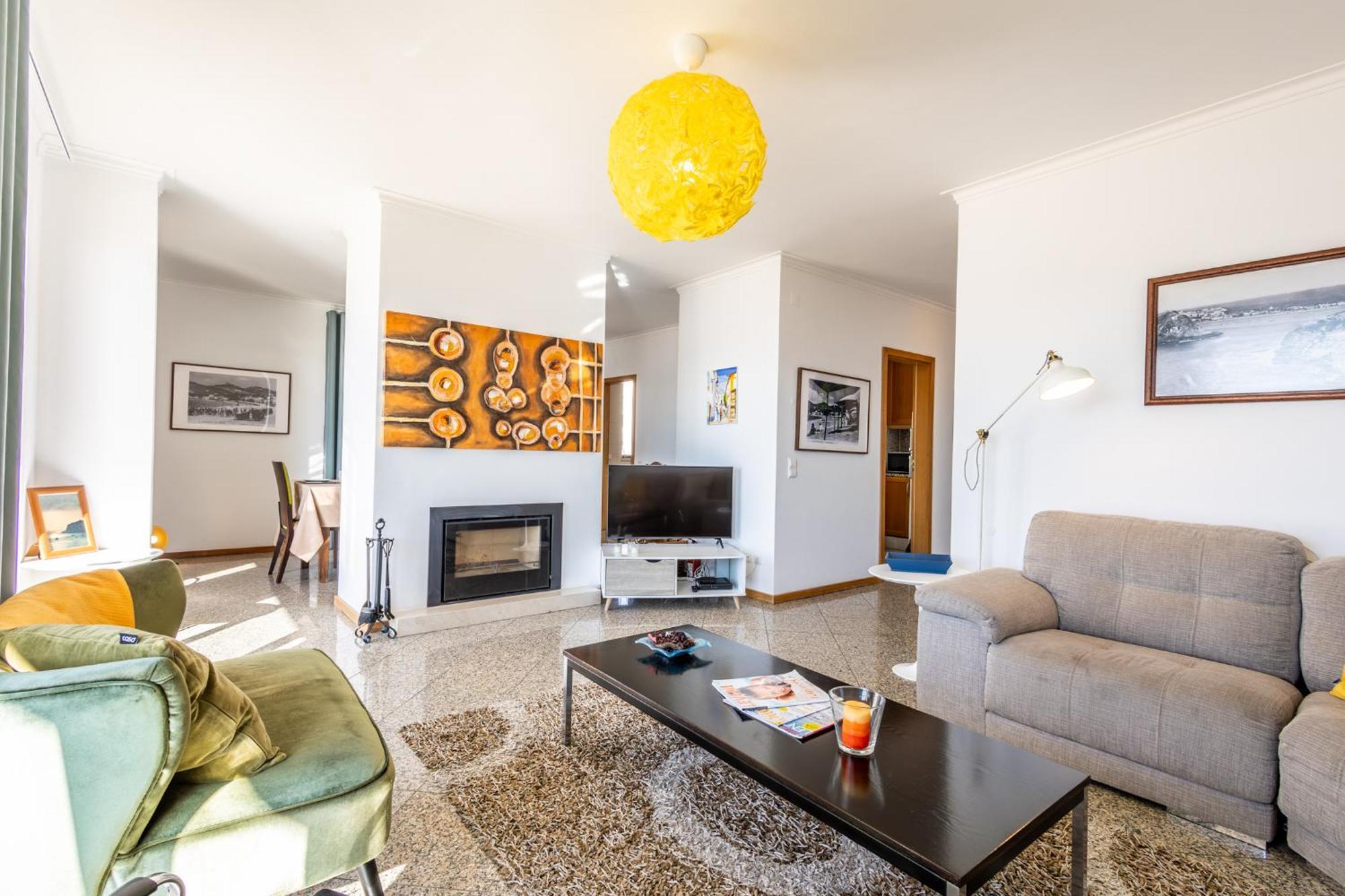 Beachfront 3Bdr Apt On Marginal Boulevard São Martinho do Porto Exteriér fotografie